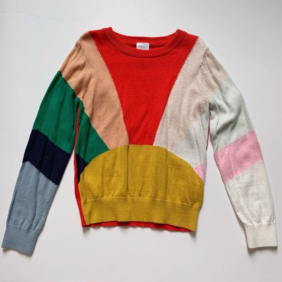 Hanna Andersson Other - Hanna Sndersson Girl Rainbow cotton Sweater 6-7 years